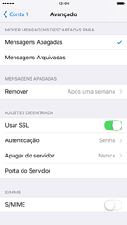 Como configurar seu celular para receber e enviar e-mails - Apple iOS 10 Apple iOS 10 - Passo 23