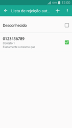 Como bloquear chamadas de um número específico - Samsung Galaxy A5 - Passo 14