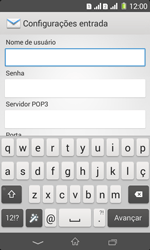 Como configurar seu celular para receber e enviar e-mails - Sony Xperia E1 - Passo 8