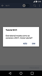 Como se conectar a uma rede Wi-Fi - LG K10 - Passo 5
