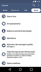 Como restaurar as configurações originais do seu aparelho - LG K10 - Passo 5