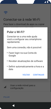 Como configurar pela primeira vez - Motorola Moto G7 Power - Passo 5