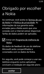 Como configurar pela primeira vez - Nokia Lumia 920 - Passo 9