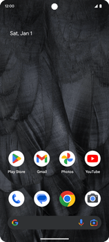 Pixel 7 - Setup email, step 1
