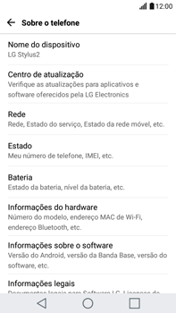 Como atualizar o software do seu aparelho - LG G5 Stylus - Passo 5