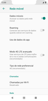 Como conectar à internet - Motorola Moto G7 Play - Passo 14