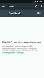 Como se conectar a uma rede Wi-Fi - Motorola Moto C Plus - Passo 5