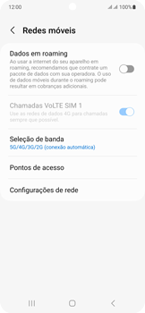 Como conectar à internet (APN automático) - Samsung Galaxy S23+ - Passo 12