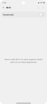 Como se conectar a uma rede Wi-Fi - LG K62+ - Passo 6