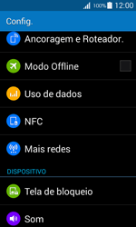 Como ativar e desativar uma rede de dados - Samsung Galaxy Ace 4 - Passo 4