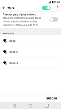 Como se conectar a uma rede Wi-Fi - LG G5 Stylus - Passo 6