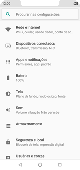 Como ativar e desativar uma rede de dados - Motorola One - Passo 4