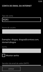 Como configurar seu celular para receber e enviar e-mails - Nokia Lumia 1020 - Passo 13