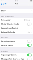 Como configurar seu celular para receber e enviar e-mails - Apple iOS 10 Apple iOS 10 - Passo 27
