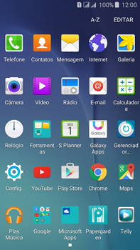 Como configurar seu celular para receber e enviar e-mails - Samsung Galaxy J7 - Passo 3