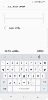 Como configurar seu celular para receber e enviar e-mails - Samsung Galaxy S9 - Passo 6