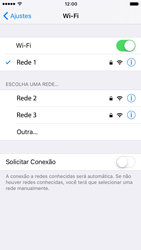 Como se conectar a uma rede Wi-Fi - Apple iOS 10 Apple iOS 10 - Passo 7