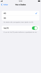 Como ativar e desativar o VoLTE - Apple iPhone SE (2ª geração) - Passo 7