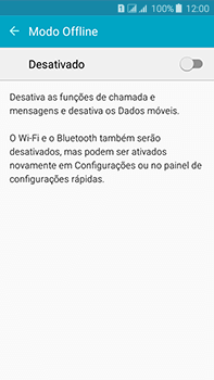 Como ativar e desativar o modo avião no seu aparelho - Samsung Galaxy J7 - Passo 5