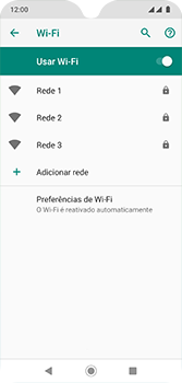 Como se conectar a uma rede Wi-Fi - Motorola Moto G7 - Passo 7