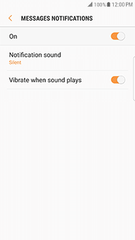Silent and vibrate mode for messages | Media & Sound | Galaxy S7 Edge | T-Mobile Support Silent and vibrate mode for messages | Media & Sound | Galaxy S7 Edge | T-Mobile Support