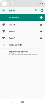 Como se conectar a uma rede Wi-Fi - Motorola One Vision - Passo 7