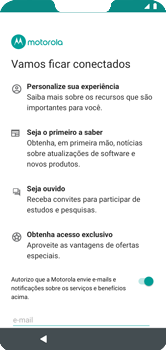 Como configurar pela primeira vez - Motorola Moto G7 Power - Passo 12