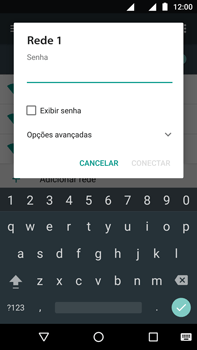 Como se conectar a uma rede Wi-Fi - Motorola Moto Z2 Play - Passo 7