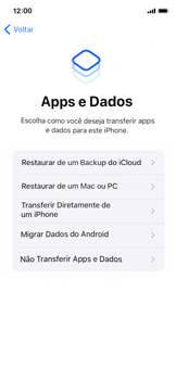 Como configurar pela primeira vez - Apple iOS 15 Apple iOS 15 - Passo 13