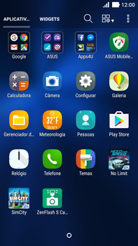 Como configurar seu celular para receber e enviar e-mails - Asus ZenFone 3 - Passo 3