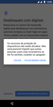 Como configurar pela primeira vez - Motorola Moto E5 - Passo 14