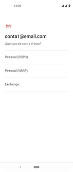 Como configurar seu celular para receber e enviar e-mails - Motorola One Vision - Passo 10