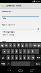Como configurar seu celular para receber e enviar e-mails - Motorola Moto E (1ª Geração) - Passo 12