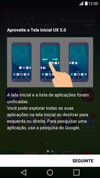 Como configurar pela primeira vez - LG G5 Stylus - Passo 14