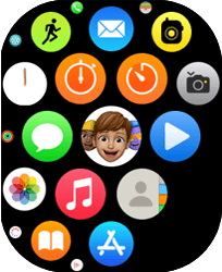 Como usar a função Walkie-Talkie - Apple Watch Ultra - Passo 2