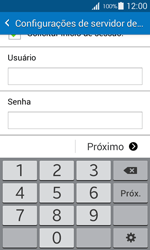 Como configurar seu celular para receber e enviar e-mails - Samsung Galaxy Ace 4 - Passo 14