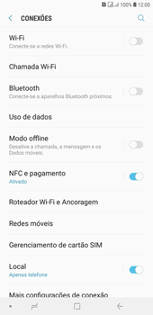Como se conectar a uma rede Wi-Fi - Samsung Galaxy J4+ - Passo 5