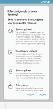 Como configurar pela primeira vez - Samsung Galaxy S8 - Passo 14