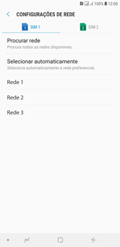 Como selecionar o tipo de rede adequada - Samsung Galaxy J4+ - Passo 9