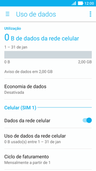 Como ativar e desativar uma rede de dados - Asus ZenFone 3 - Passo 5