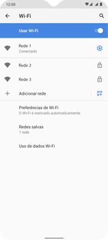 Como se conectar a uma rede Wi-Fi - Nokia Nokia 2.4 - Passo 9