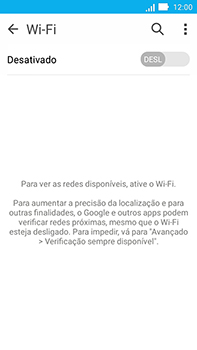 Como se conectar a uma rede Wi-Fi - Asus ZenFone Go - Passo 5