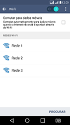 Como se conectar a uma rede Wi-Fi - LG K8 - Passo 7