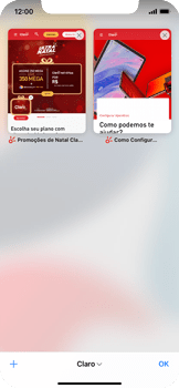 Como agrupar abas no Safari - Apple iOS 15 Apple iOS 15 - Passo 17