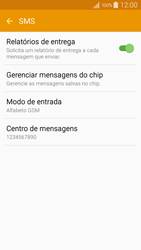 Como configurar o telefone para receber mensagens - Samsung Galaxy A5 - Passo 10