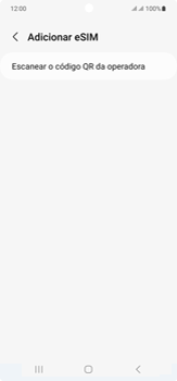 Como ativar o eSIM através do QR Code recebido via e-mail - Samsung Galaxy S23 Ultra - Passo 13