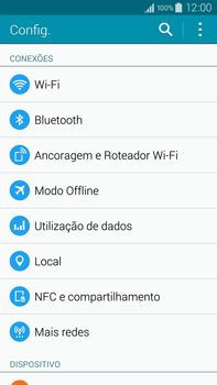 Como ativar e desativar o modo avião no seu aparelho - Samsung Galaxy Note - Passo 4