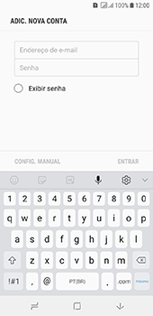 Como configurar seu celular para receber e enviar e-mails - Samsung Galaxy J6 - Passo 7