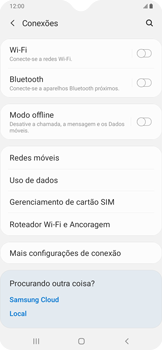 Como se conectar a uma rede Wi-Fi - Samsung Galaxy A20 - Passo 5