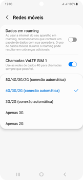 Como conectar à internet (APN automático) - Samsung Galaxy S23+ - Passo 11